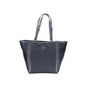 Handtas Tommy Hilfiger Julia Tote Nylon Draagtas AW0AW09645