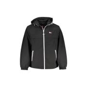 Trainingsjack Tommy Hilfiger Heren Essential Windjack Zwart