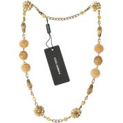 Ketting D&amp;G Gouden Bloemen Ketting