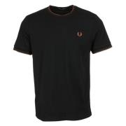 T-shirt Korte Mouw Fred Perry Twin Tipped T-Shirt