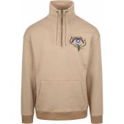 Sweater Scotch &amp; Soda Half-zip Embroidered Artwork