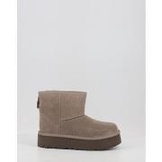 Enkellaarzen UGG CLASSIC MINI PLATFORM SMOKE