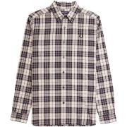 Overhemd Lange Mouw Fred Perry Fp Tartan Twill Shirt