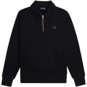 Fleece Jack Fred Perry Fp Half Zip Sweatshirt