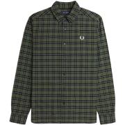 Overhemd Lange Mouw Fred Perry Fp Tartan Oxford Shirt