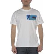 T-shirt Sundek T-Shirt Printed Bianco