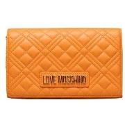 Handtas Love Moschino Polyethyleen crossbodytas met ketting en magneti...