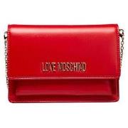 Handtas Love Moschino Polyethyleen crossbodytas met ketting- en klepsl...