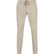 Broek Alberto Broek Jump Corduroy Greige