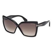 Zonnebril Tom Ford Occhiali da Sole Fiore FT1195/S 01B