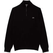 Sweater Lacoste Quarter Zip Knit Sweater Black