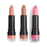 Lipstick Makeup Revolution Set van 3 Matte Lipsticks - 106 Glorified /...