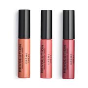 Lipstick Makeup Revolution Set van 3 Crème Lipsticks - 101 Piece of Ca...