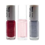 Nagellak Essie Set van 3 Mini Nagellakken - 60 Really Red / 11 Not Jus