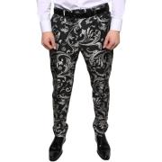 Broek D&amp;G Barokke slimfit broek