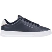 Nette Schoenen Tommy Hilfiger Leren schoenen met rubberen zool en lere...