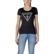 T-shirt Korte Mouw Guess SS CN SHINY TRIANGLE W5RI11 J1314