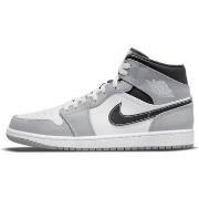 Sneakers Nike Air Jordan 1 Mid Light Smoke Grey Anthracite