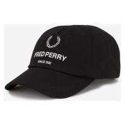 Pet Fred Perry Cotton canvas branded cap