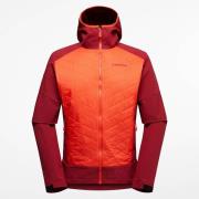 Fleece Jack La Sportiva Kap Hybrid Hoody M L73 322320 Cherry Tomato/Sa...