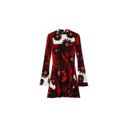 Jurk Desigual Mini-jurk met bloemenprint Bell Sleeves