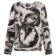 Overhemd Desigual T-shirt met surrealistische print en lange mouwen