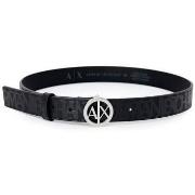 Riem EAX Heren Leren Riem Monogram Gesp 949175 1P217