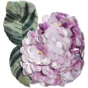 Broche D&amp;G paarse bloemenbroche