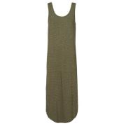 Lange Jurk Pieces PCBILLO TANK MIDI DRESS LUREX