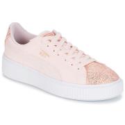 Lage Sneakers Puma BASKET PLATFORM CANVAS W'S