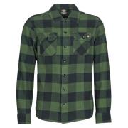 Overhemd Lange Mouw Dickies NEW SACRAMENTO SHIRT PINE GREEN