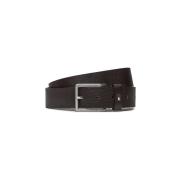 Riem Tommy Hilfiger Leren Riem Bruin