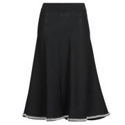 Rok Karl Lagerfeld A LINE PEARL KNIT SKIRT