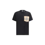 Overhemd Burberry Heren Check Pocket TShirt 8045262