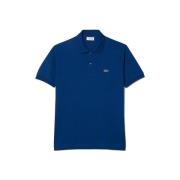 T-shirt Lacoste Classic Fit Polo Shirt Globe Blue