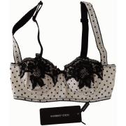 Balconette bh D&amp;G Polka Dot BH - Zwart en Wit