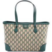 Handtas Gucci GG Marmont Draagtas in Groen