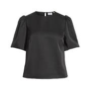 Blouse Vila Noos Top Ellette - Black