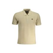 T-shirt La Martina klassiek poloshirt voor heren in beige