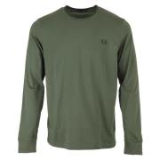 T-shirt Korte Mouw Fred Perry Long Sleeved Twin Tipped Tee Shirt