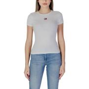 Overhemd Tommy Hilfiger Sweetheart Halslijn T-shirt met korte mouwen