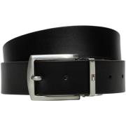 Riem Tommy Hilfiger Leren riem met effen gesp