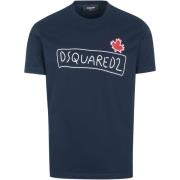 T-shirt Korte Mouw Dsquared -