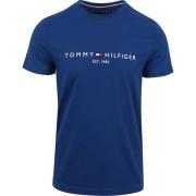 T-shirt Korte Mouw Tommy Hilfiger T-shirt Logo Mid Blauw