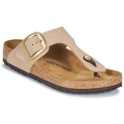 Teenslippers Birkenstock Gizeh Big Buckle LENB Sandcastle