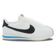 Lage Sneakers Nike Cortez Leather White Black