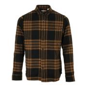 Overhemd Lange Mouw Timberland Midweight Flannel Chec