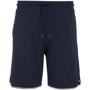 Korte Broek Emporio Armani Lounge Waffle Bermuda Shorts Armani Blue