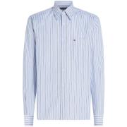 Overhemd Lange Mouw Tommy Hilfiger Poplin Thin Stripe R