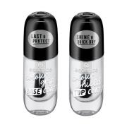 Basis &amp; Topcoats Essence Set van Colour Grip Base Coat + Colour Sh...